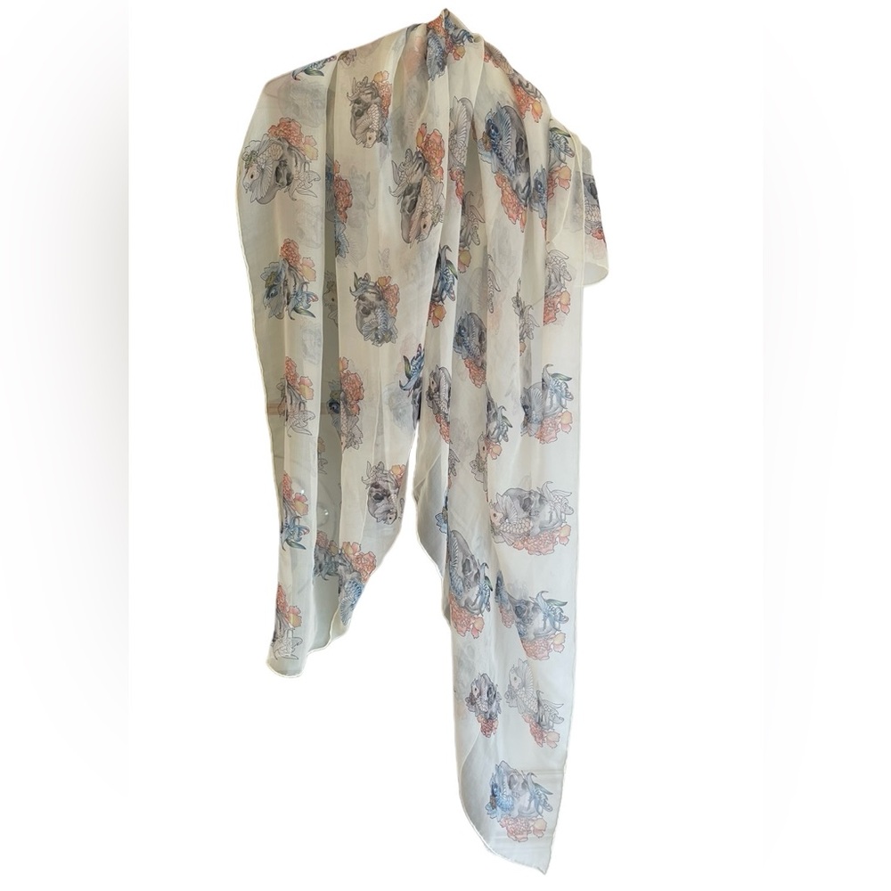 Alexander McQueen Silk Scarf